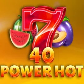 40 Power Hot online game logo by Amusnet Interactive on safescasino.pl