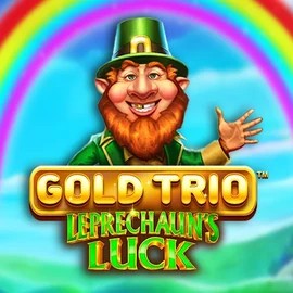 Gold Trio Leprechaun's Luck slot visual from Playtech available on safescasino.pl
