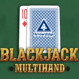 Multihand Blackjack online game logo by Pragmatic Play on safescasino.pl