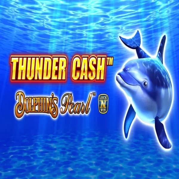 Official Slots logo: Thunder Cash Dolphins Pearl by Novomatic at Safe Casino